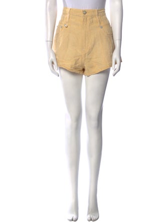 R13 Linen Mini Shorts