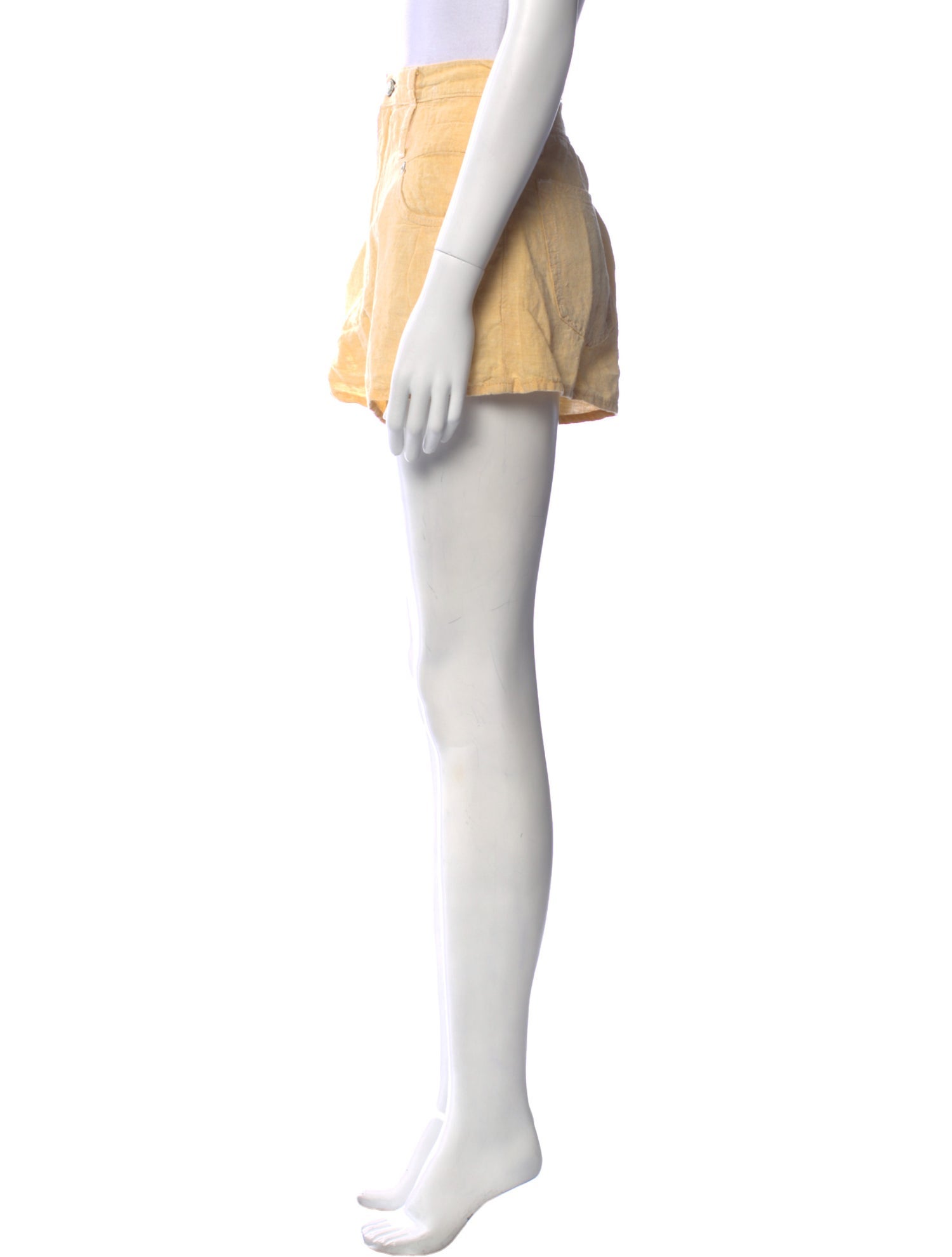 R13 Linen Mini Shorts