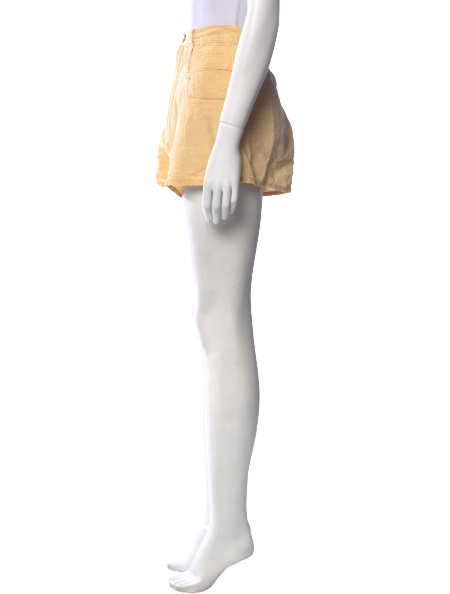 R13 Linen Mini Shorts