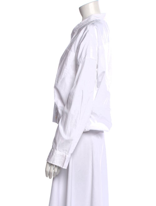 R13 Long Sleeve Button-Up Top