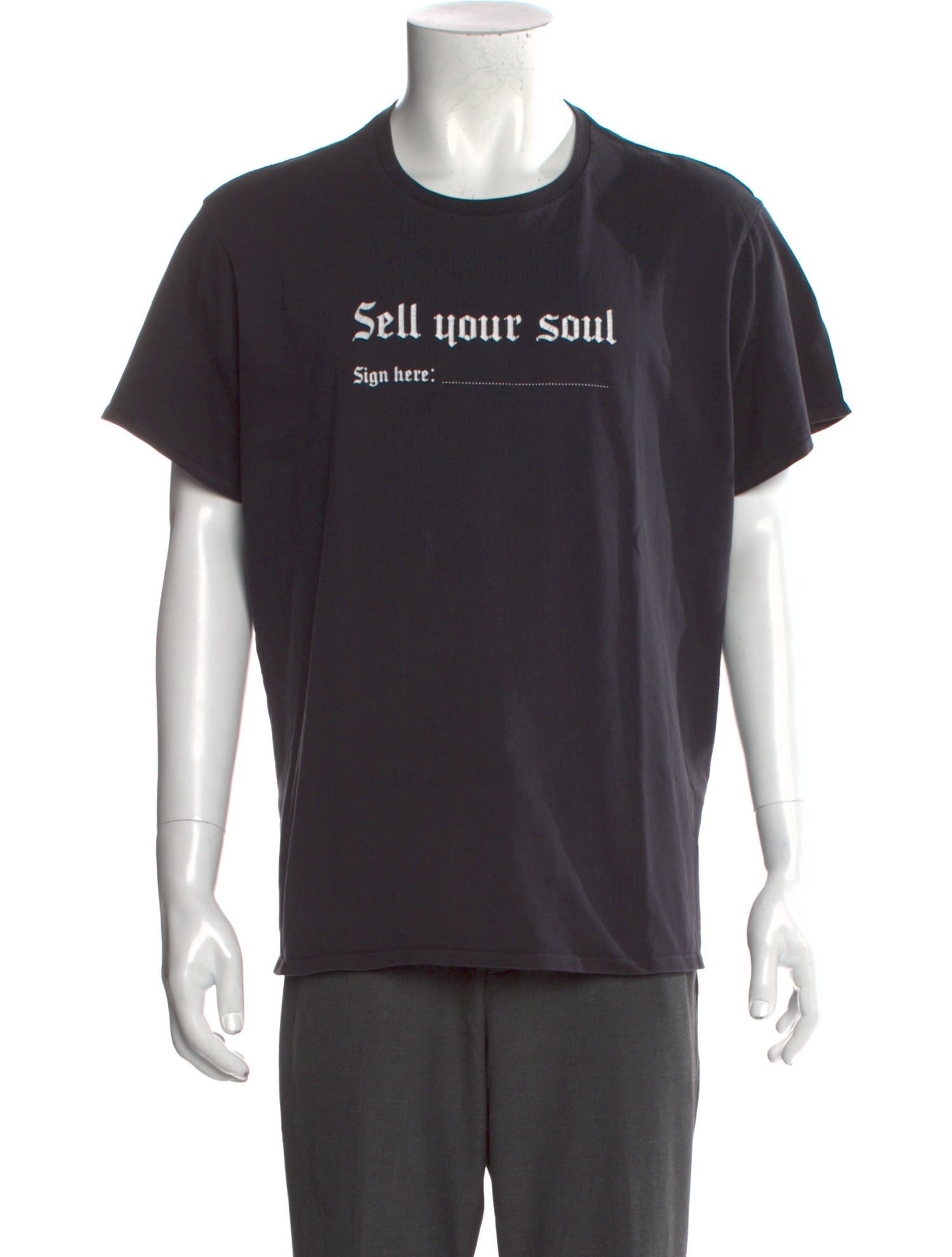 R13 Graphic Print Crew Neck T-Shirt