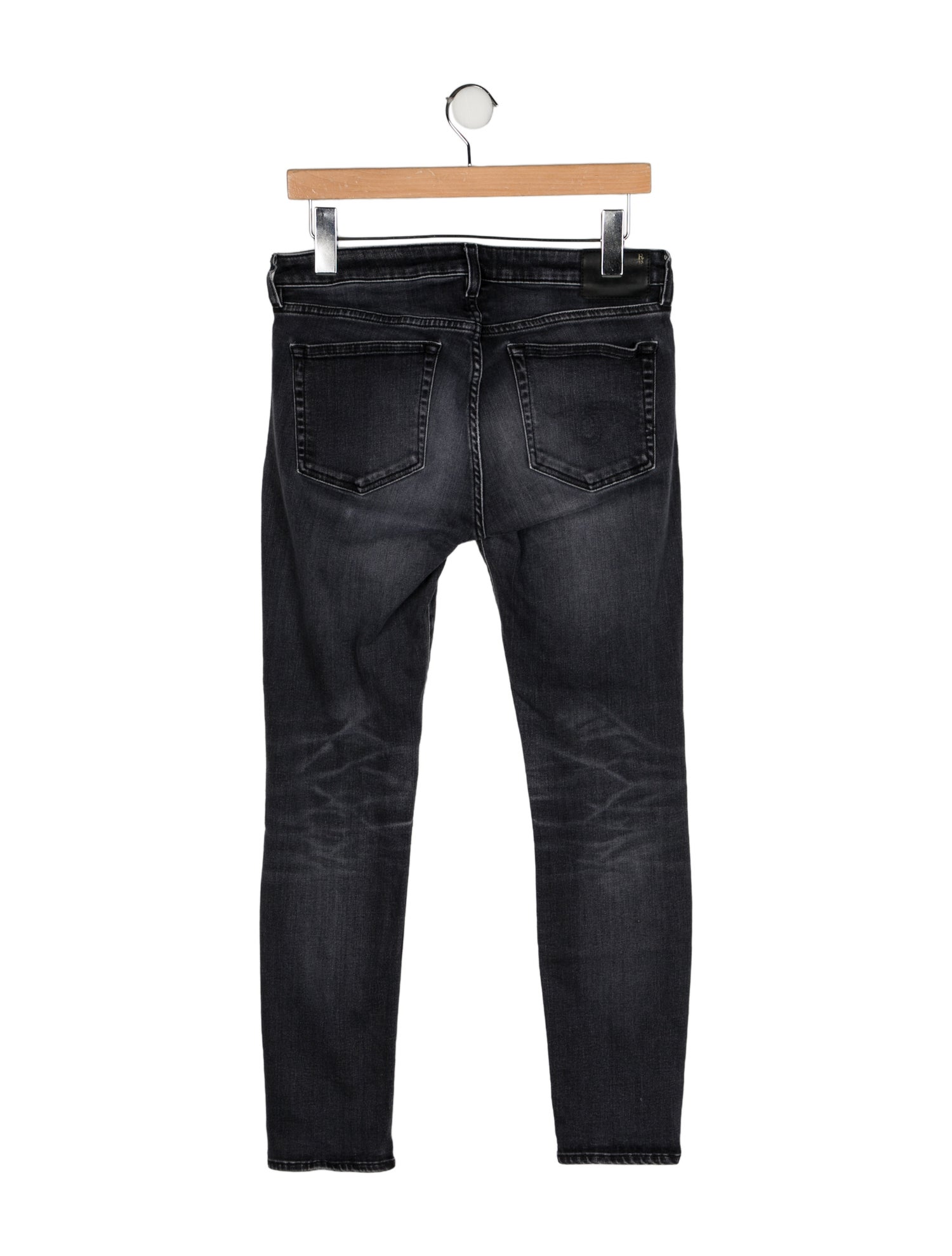 R13 Mid-Rise Skinny Leg Jeans