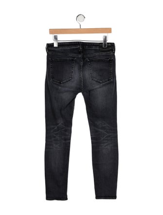 R13 Mid-Rise Skinny Leg Jeans