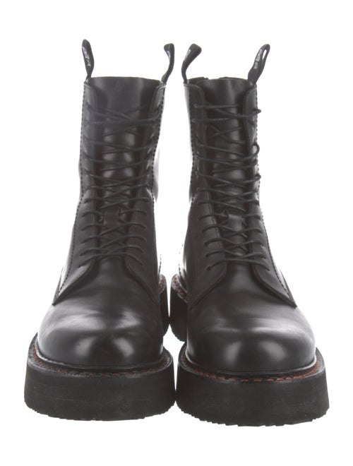 R13 Leather Lace-Up Boots