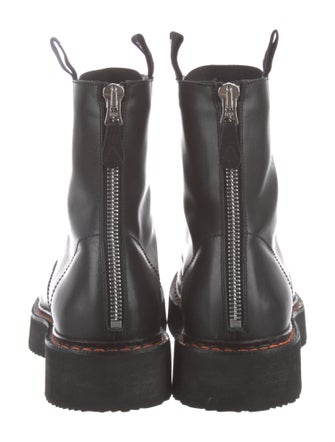 R13 Leather Lace-Up Boots