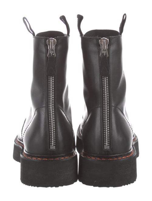 R13 Leather Lace-Up Boots