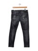 R13 Mid-Rise Straight Leg Jeans
