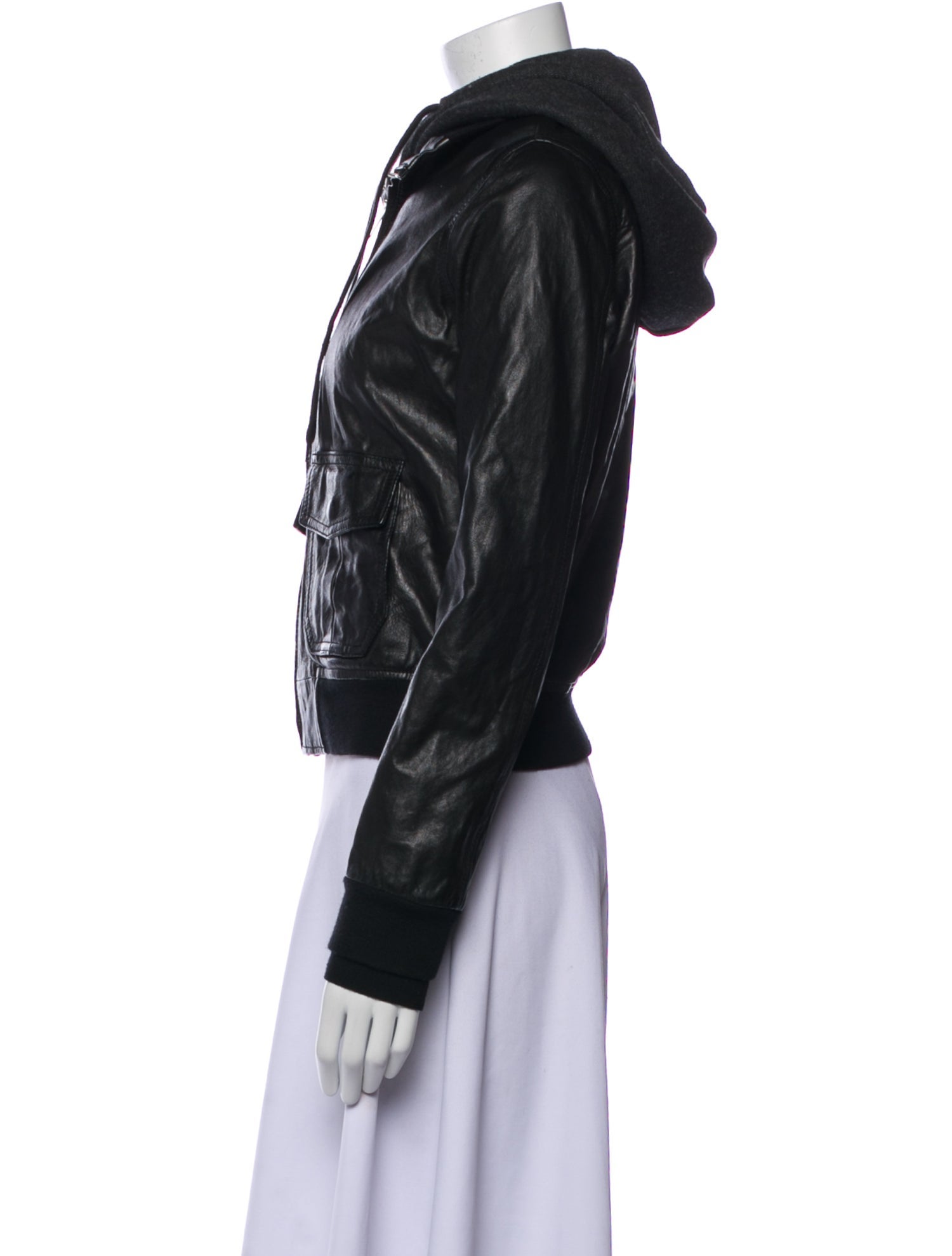 R13 Lambskin Biker Jacket
