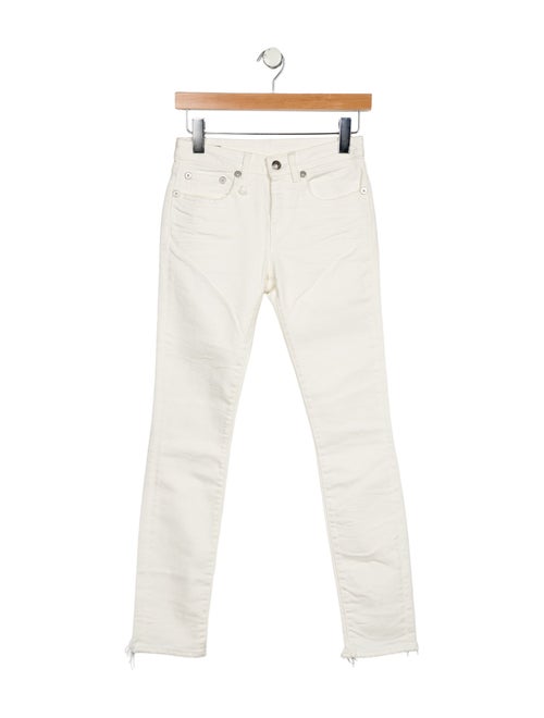 R13 Mid-Rise Skinny Leg Jeans