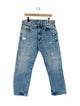 R13 Mid-Rise Straight Leg Jeans