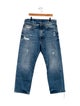 R13 High-Rise Straight Leg Jeans