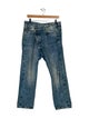 R13 High-Rise Straight Leg Jeans