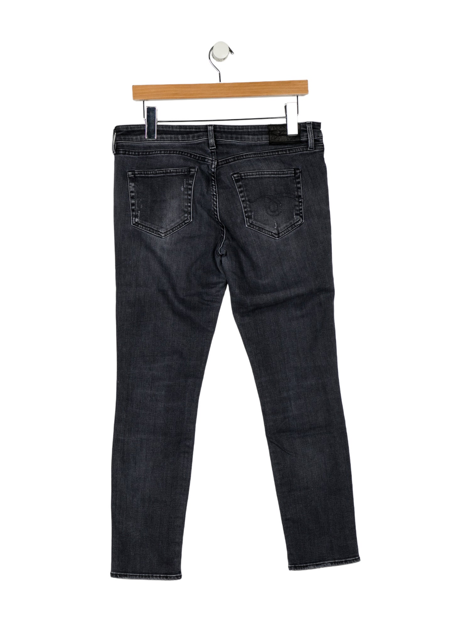 R13 Mid-Rise Skinny Leg Jeans