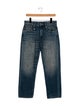 R13 Mid-Rise Straight Leg Jeans