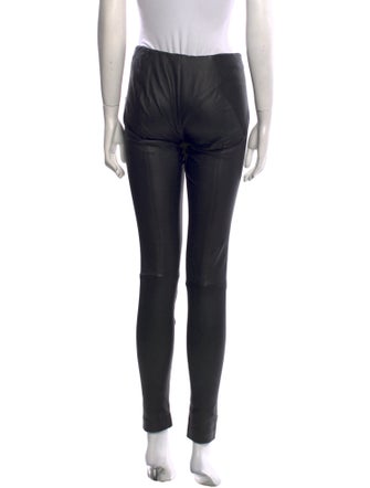 R13 Leather Skinny Leg Pants