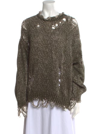 R13 Crew Neck Sweater