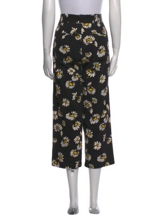 R13 Floral Print Wide Leg Pants