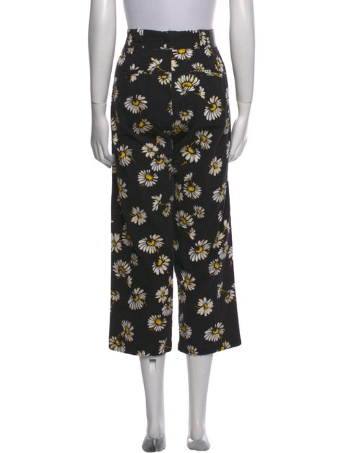 R13 Floral Print Wide Leg Pants
