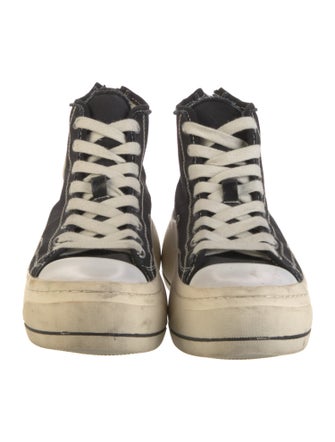 R13 Canvas Chunky Sneakers