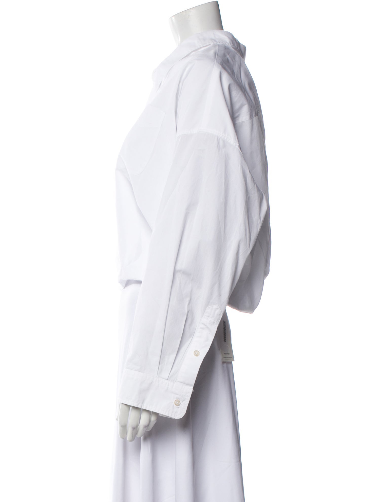 R13 Long Sleeve Button-Up Top