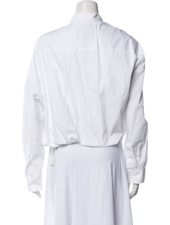 R13 Long Sleeve Button-Up Top