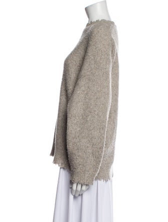 R13 Merino Wool Bateau Neckline Sweater