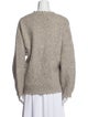 R13 Merino Wool Bateau Neckline Sweater