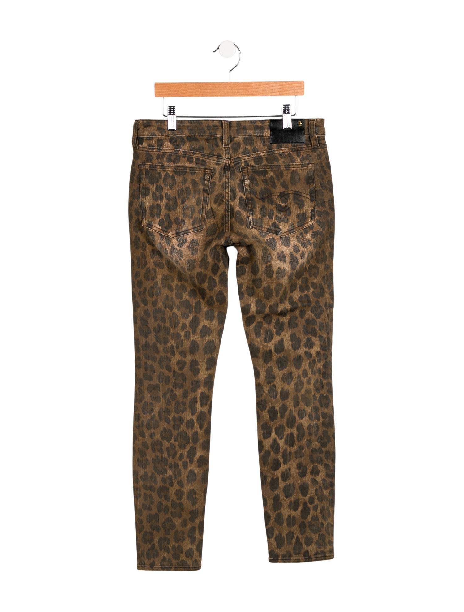 R13 Mid-Rise Skinny Leg Jeans