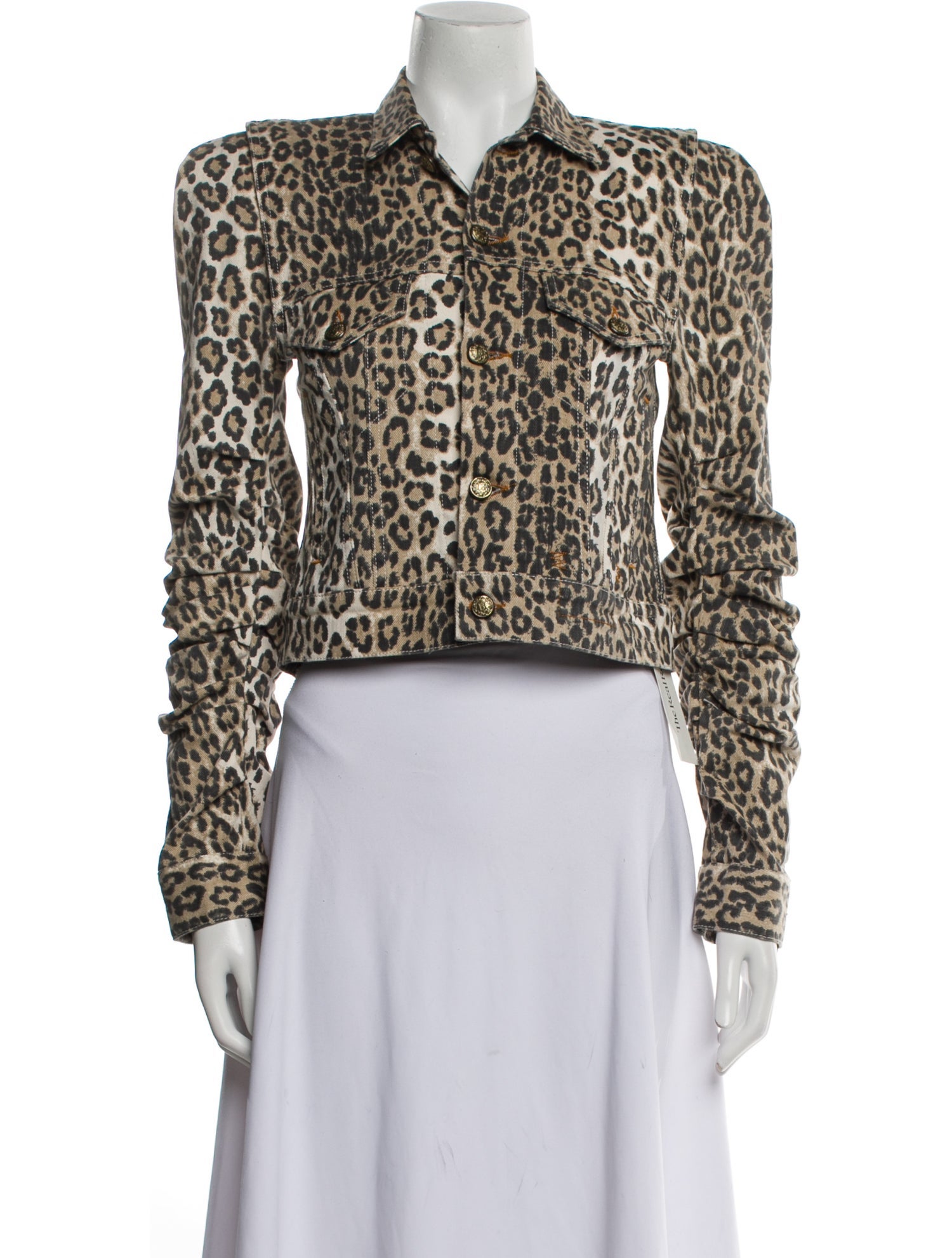 R13 Animal Print Jacket