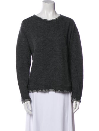 R13 Wool Scoop Neck Sweater
