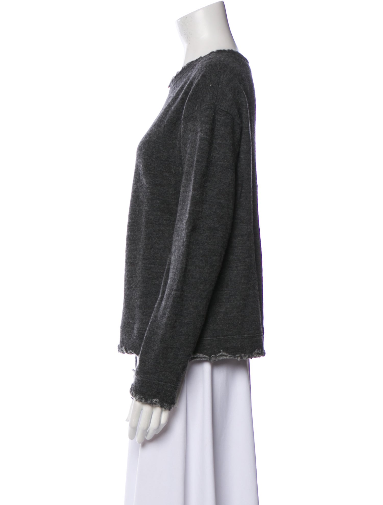 R13 Wool Scoop Neck Sweater