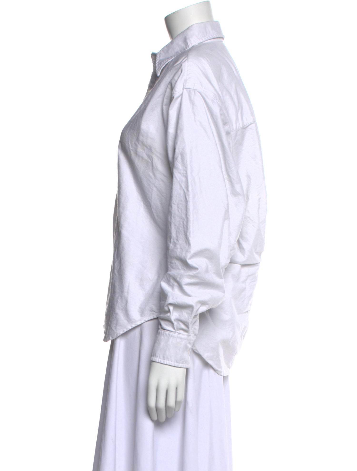 R13 Long Sleeve Button-Up Top