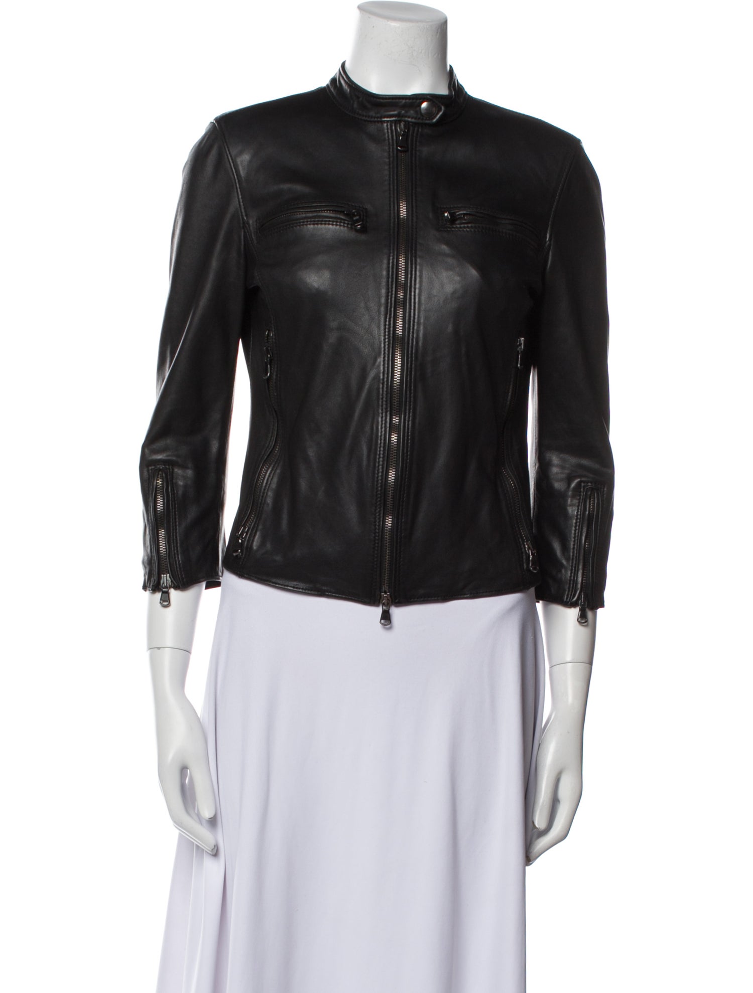 R13 Leather Biker Jacket