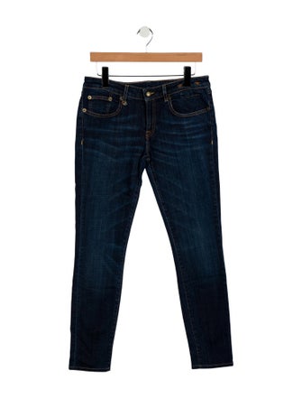 R13 High-Rise Skinny Leg Jeans