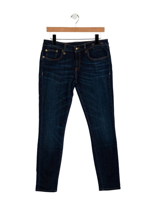 R13 High-Rise Skinny Leg Jeans