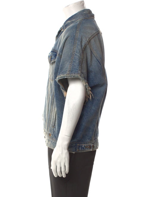 R13 Short Sleeve Denim Shirt