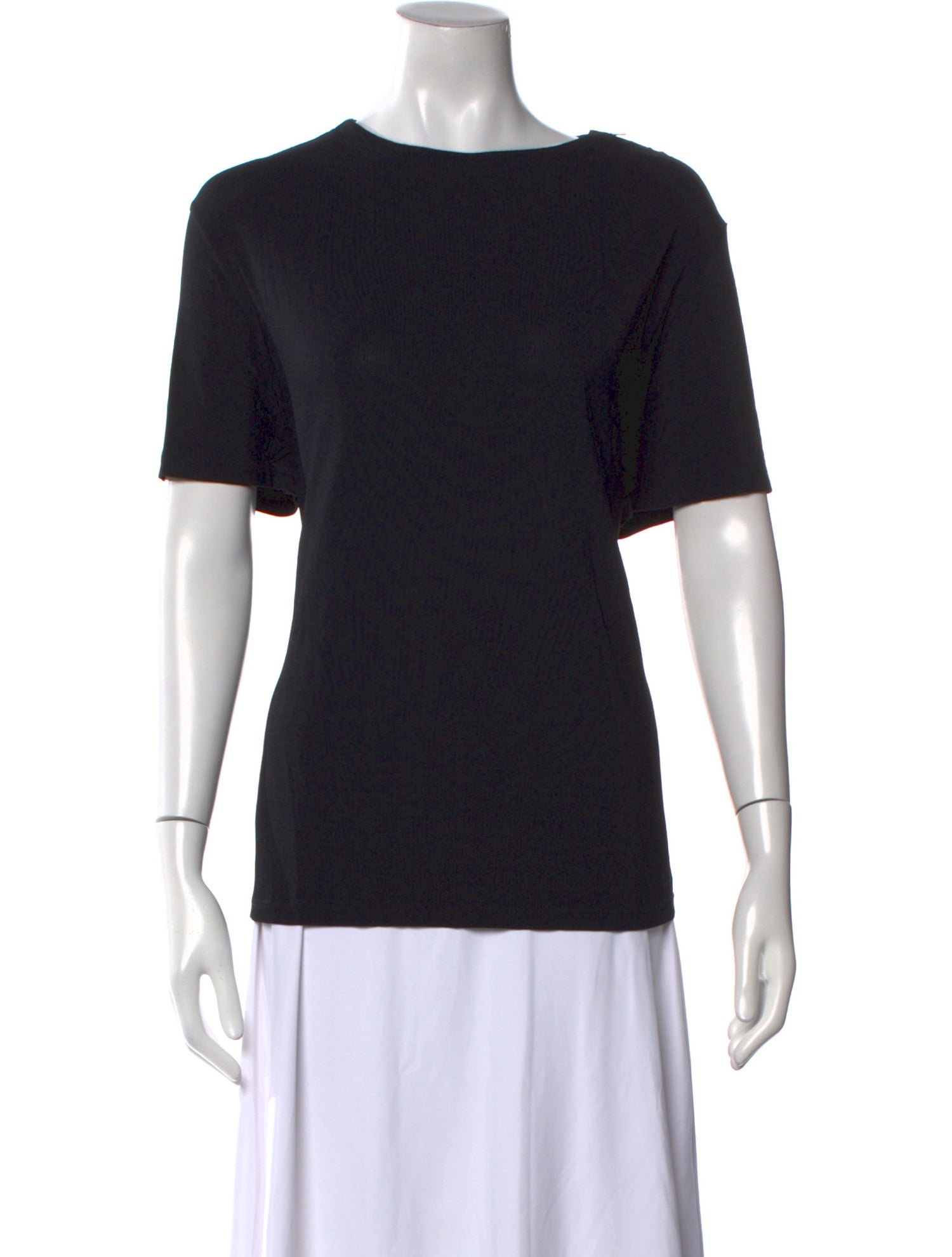 Prada Sport Late 2000's - Early 2010's Bateau Neckline T-Shirt