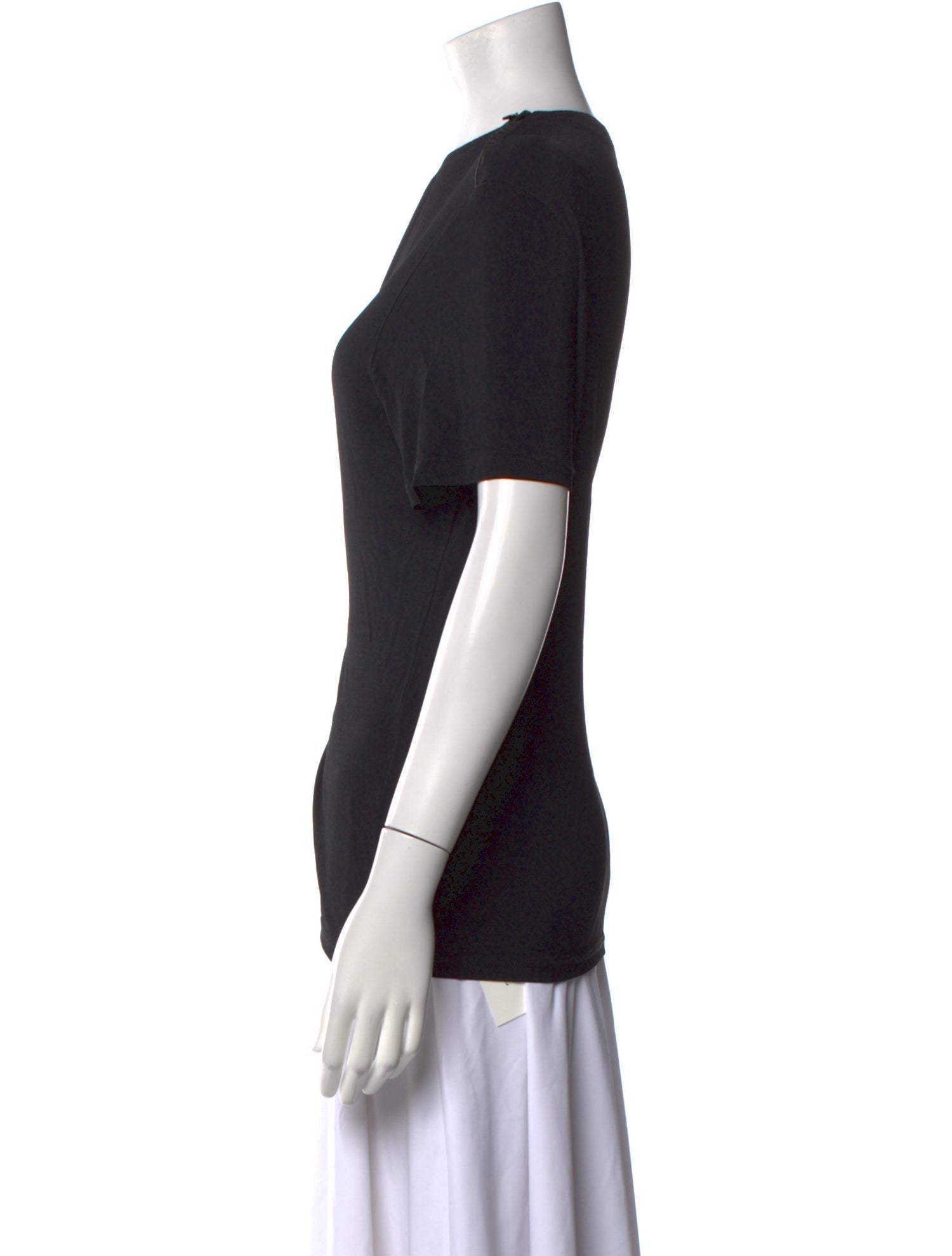 Prada Sport Late 2000's - Early 2010's Bateau Neckline T-Shirt