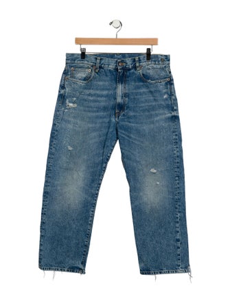 R13 High-Rise Wide Leg Jeans