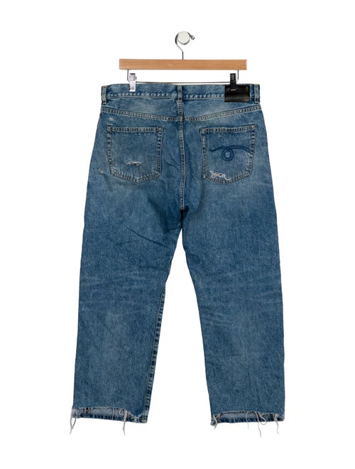 R13 High-Rise Wide Leg Jeans