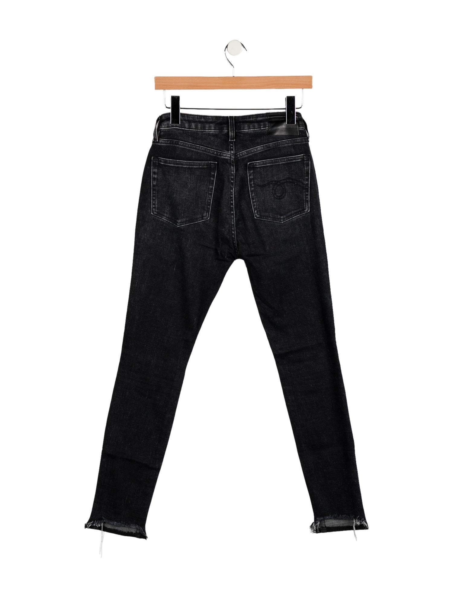 R13 Mid-Rise Skinny Leg Jeans