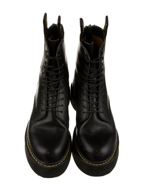 R13 Leather Combat Boots