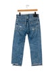 R13 High-Rise Straight Leg Jeans