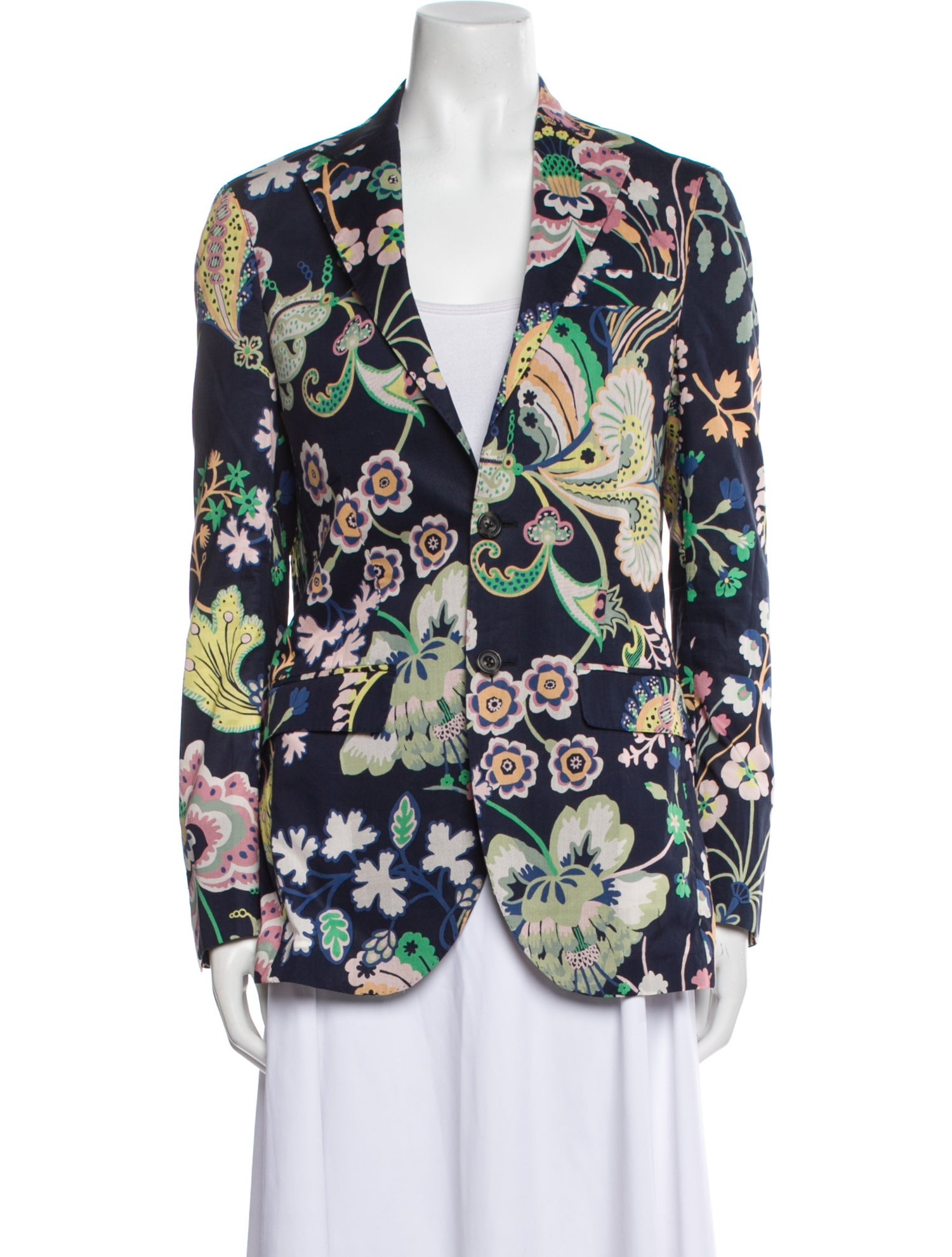 R13 Floral Print Blazer
