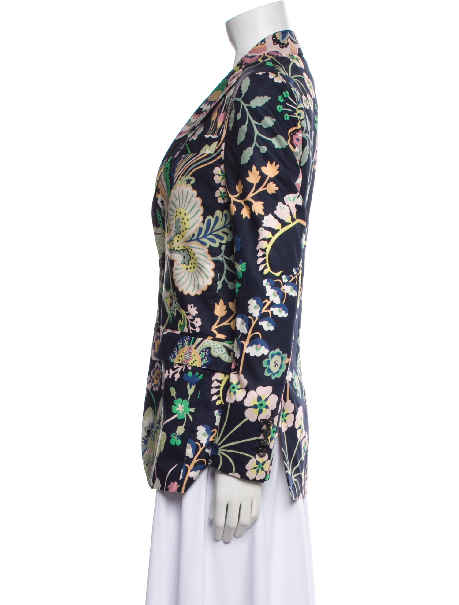 R13 Floral Print Blazer