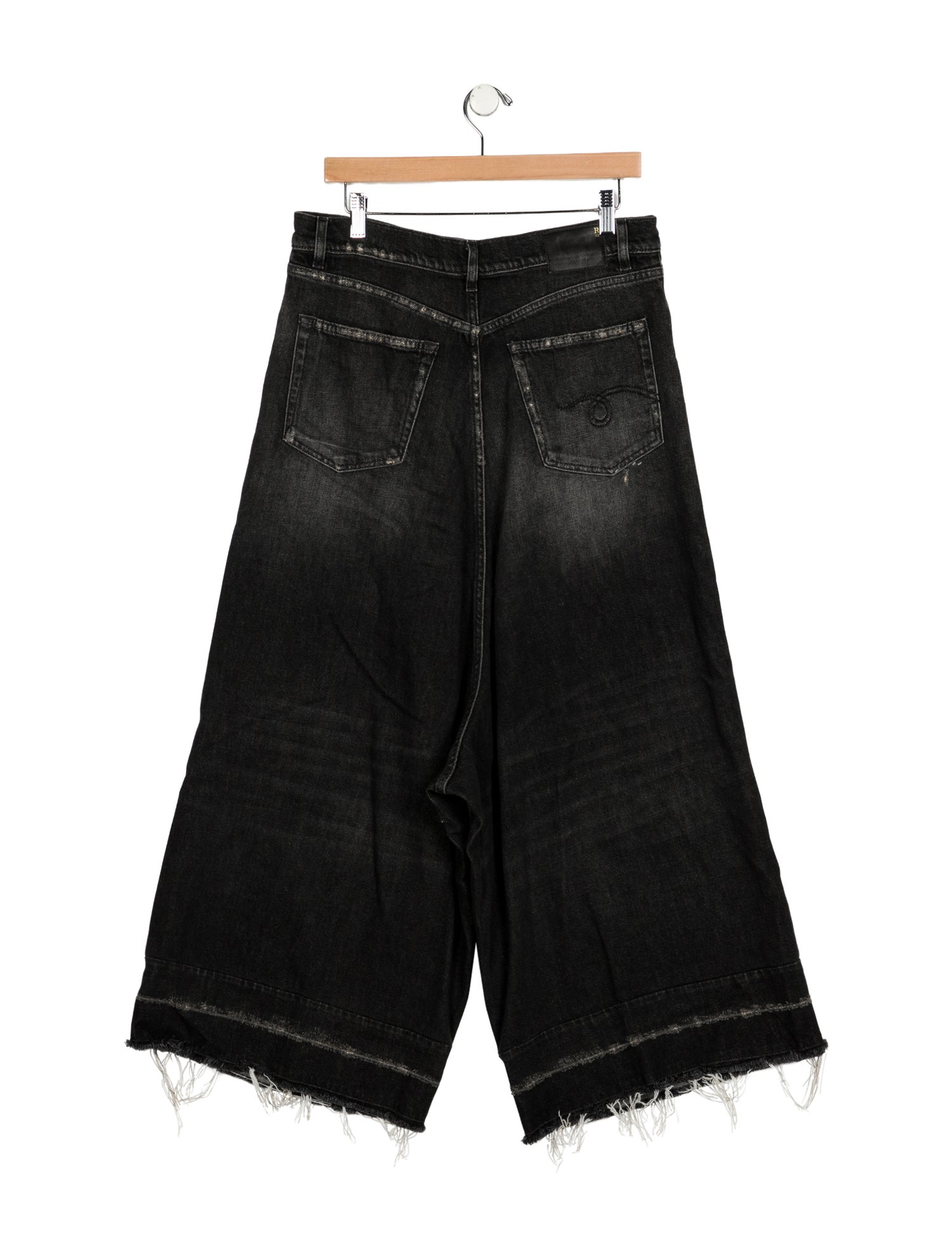 R13 High-Rise Wide Leg Jeans