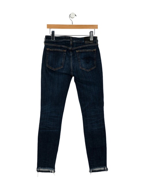 R13 Mid-Rise Skinny Leg Jeans