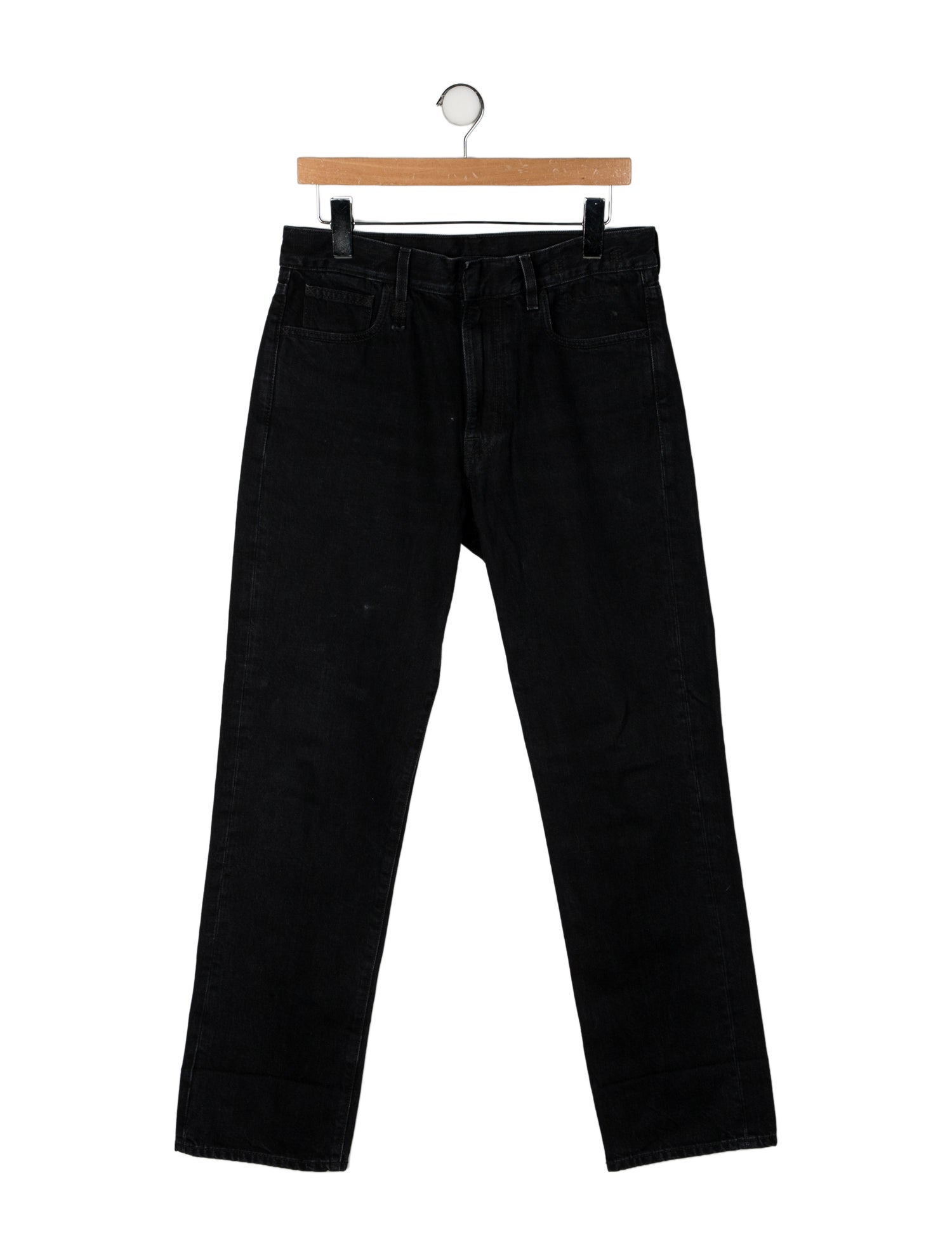 R13 High-Rise Straight Leg Jeans
