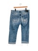 R13 High-Rise Straight Leg Jeans