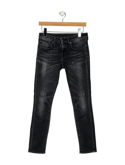 R13 Low-Rise Skinny Leg Jeans